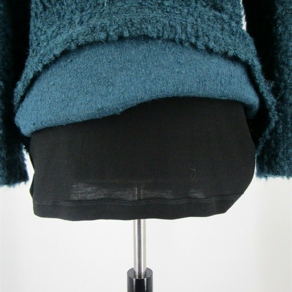 Reformation Women Fluffy Lokie Dress Teal Size S - Picture 5 of 8